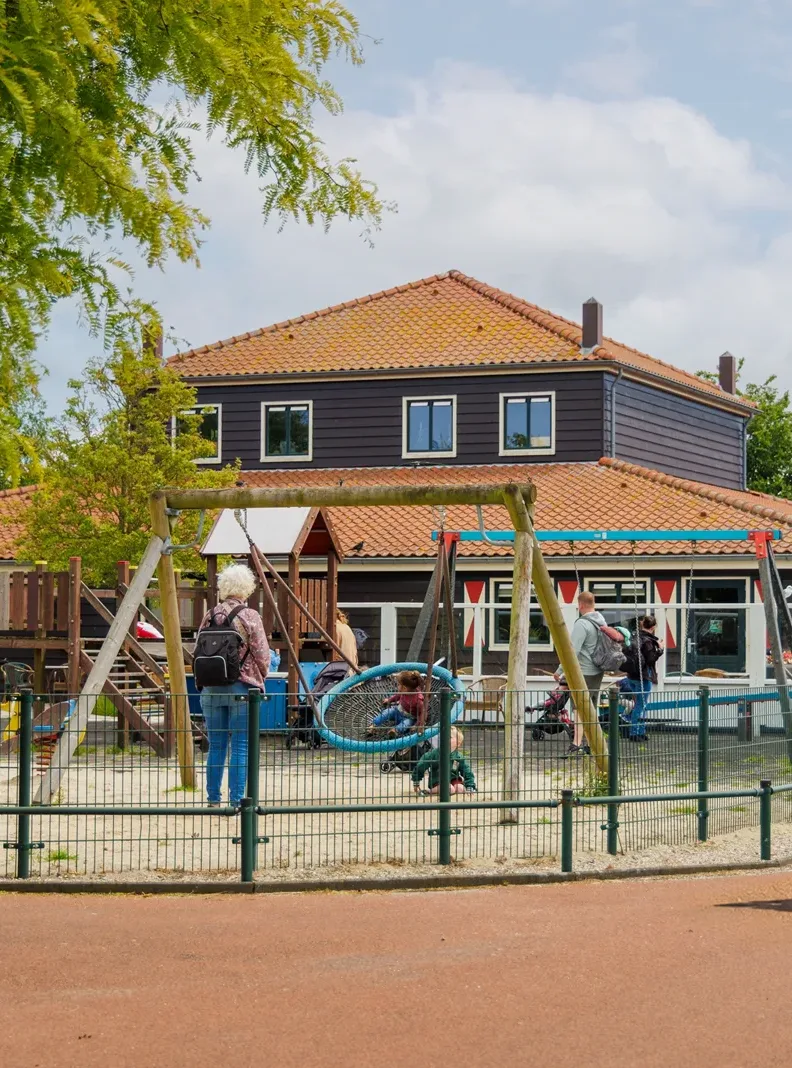 Blanckendaell Park Noord Holland sheeft een peeltuin bij een cafetaria