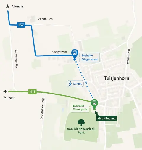 Blanckendall OV route